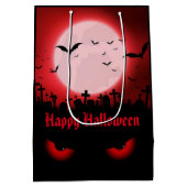 Dunkle Nachtbeobachter Mittlere Geschenktüte (Rückseite)