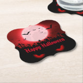 Dunkle Nachtbeobachter Untersetzer (angewinkelt)