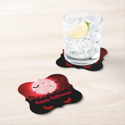 Dunkle Nachtbeobachter Untersetzer (Vor Ort)