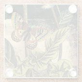 Dunkle Naturlandschaft durch Vision Studio Glasuntersetzer (Rückseite)