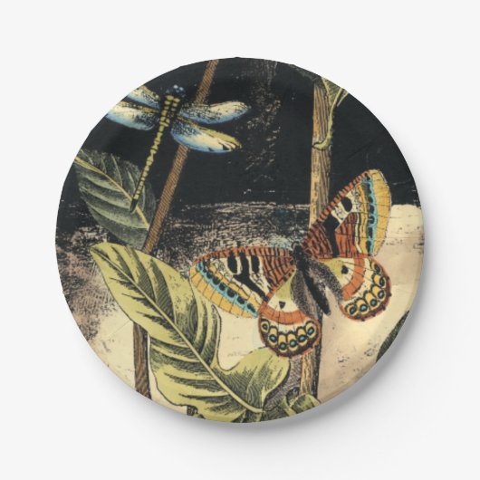 Dunkle Naturlandschaft durch Vision Studio Pappteller (Vorderseite)