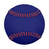 Dunkle Navy Solid Color Baseball (Rückseite)