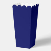 Dunkle Navy Solid Color Geschenkschachtel (Rückseite)