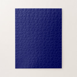 Dunkle Navy Solid Color Puzzle