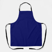 Dunkle Navy Solid Color Schürze (Vorderseite)
