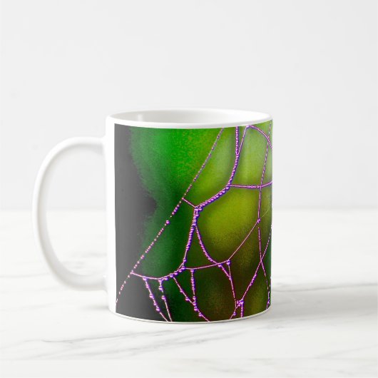 Dunkle Netz-Tasse Tasse (Links)