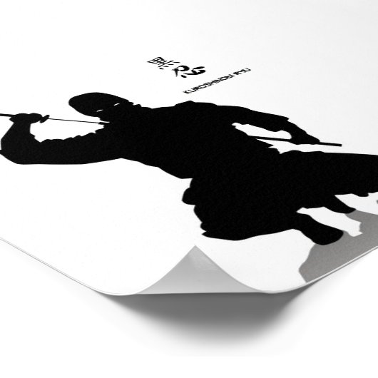 dunkle Ninja, Shhinnob Poster (Ecke)