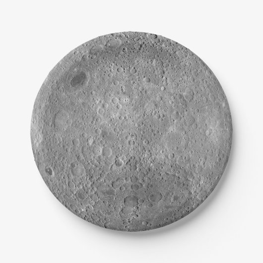 Dunkle oder weit entfernte Teller des Mondpapiers (Vorderseite)