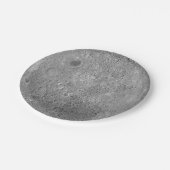 Dunkle oder weit entfernte Teller des Mondpapiers (Schrägansicht)