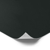 Dunkle Oliv-Beige-Quantum-Expert-Kunst Poster (Ecke)