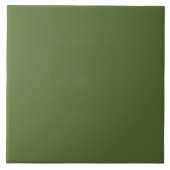 Dunkle Olive Green Kachel (Vorderseite)