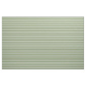 Dunkle Olive Green & Minze Creme Streifen Stoff (Yard (91,4 cm))