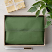 Dunkle Olive Green Solid Color Seidenpapier (Geschenk)