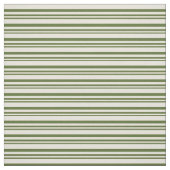 Dunkle Olive Green und Beige Linde Muster Stoff (Muster)