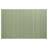 Dunkle Olive Green & White Lines Stoff (Yard (91,4 cm))