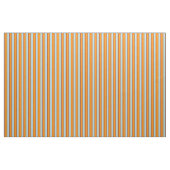 Dunkle Orange, Light Blue und Maroon Lines Stoff (Yard (91,4 cm))