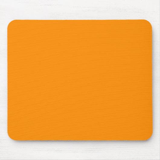 Dunkle Orange Solid Color Mousepad (Vorne)