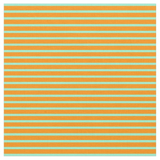 Dunkle Orange- und Aquamarine Stoff (Nahaufnahme)