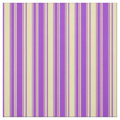 Dunkle Orchid- und Tan-Farblinien-Muster Stoff (Muster)