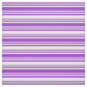 Dunkle Orchideen und weiße farbige Linien Stoff (Muster)