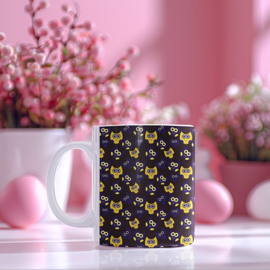 Dunkle Owl Kaffeetasse