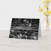 Dunkle Partikel Karte (Gelbe Blume)