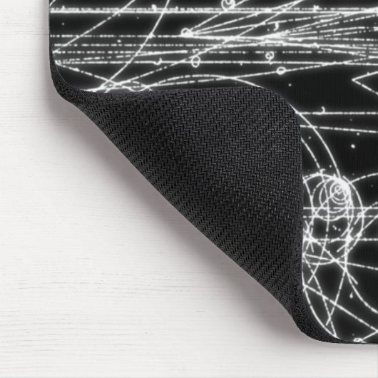 Dunkle Partikel Mousepad (Ecke)