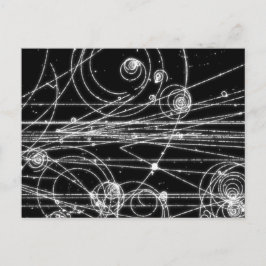 Dunkle Partikel Postkarte