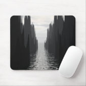 Dunkle Passage Mousepad (Mit Mouse)