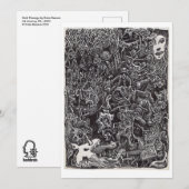 Dunkle Passage von Brian Benson Flachkarte (Vorne/Hinten)