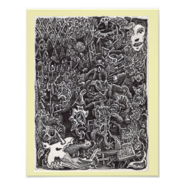 Dunkle Passage von Brian Benson Fotodruck