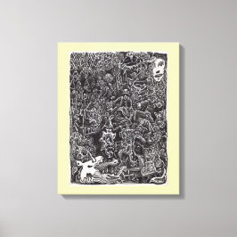 Dunkle Passage von Brian Benson Leinwanddruck