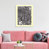 Dunkle Passage von Brian Benson Leinwanddruck (Insitu (Wohnzimmer))