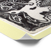 Dunkle Passage von Brian Benson Poster (Ecke)