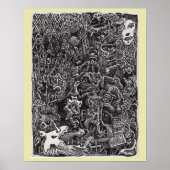 Dunkle Passage von Brian Benson Poster (Vorne)