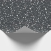 Dunkle Pfeile: Von Hand Gezeichnet Muster Geschenkpapier (Ecke)