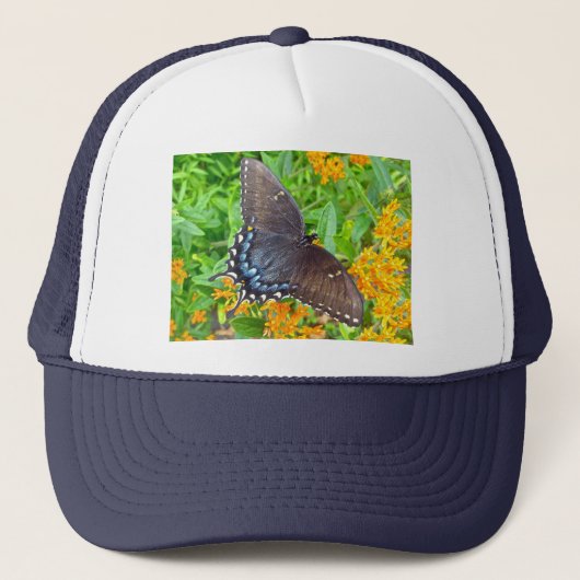 Dunkle Phase Tiger Frack Butterfly Items Truckerkappe (Vorderseite)