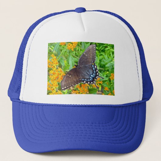 Dunkle Phase Tiger Frack Butterfly Items Truckerkappe (Vorderseite)