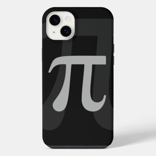 Dunkle Pi iPhone Hülle (Rückseite)