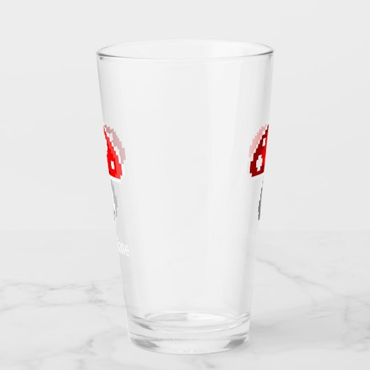 Dunkle Pixel-Champignonglas Glas (Rechts)