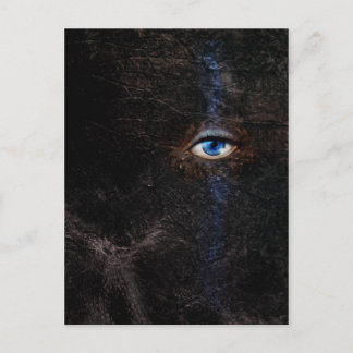 Dunkle Postkarte