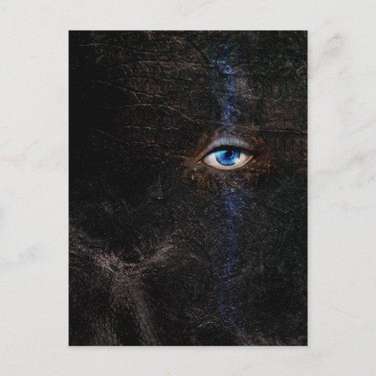 Dunkle Postkarte (Vorderseite)