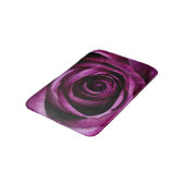 Dunkle Purpurrose Badematte (Schrägansicht)