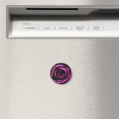 Dunkle Purpurrose Nahaufnahme Magnet (In Situ (Geschirrspüler))
