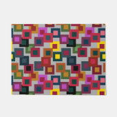 Dunkle Quadrate auf Licht Fußmatte (Vorderseite)