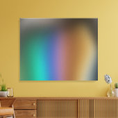 Dunkle Rainbow Abstrakte Kunst der digitalen Leinw Leinwanddruck (Insitu (Wohnzimmer))