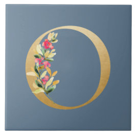 Dunkle regnerische Imitate goldfarben oder blühend Fliese