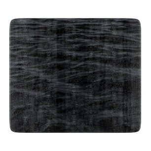 Dunkle Rippel (Schwarzes Wasser bei Nacht) Schneidebrett