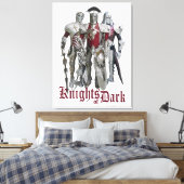 Dunkle Ritter Leinwanddruck (Insitu (Schlafzimmer))