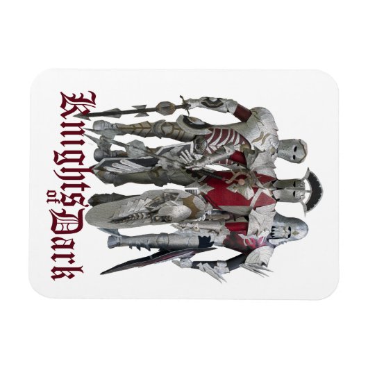 Dunkle Ritter Magnet (Horizontal)